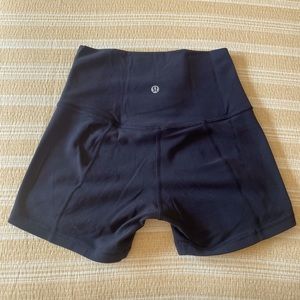 Lululemon shorts like new!  Worn maybe 3 times! I prefer the longer ones! GUC